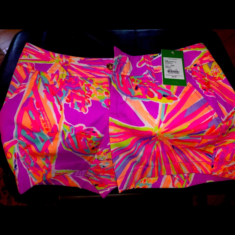Lilly Pulitzer floral shorts